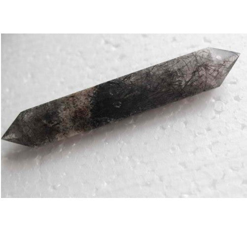 Natural Hair Quartz Crystal Point